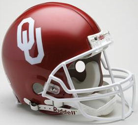 Oklahoma Sooners Football Helmet