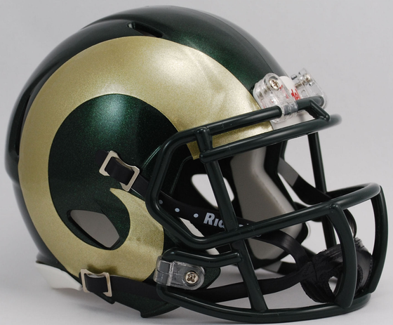 Colorado State Rams NCAA Mini Speed Football Helmet