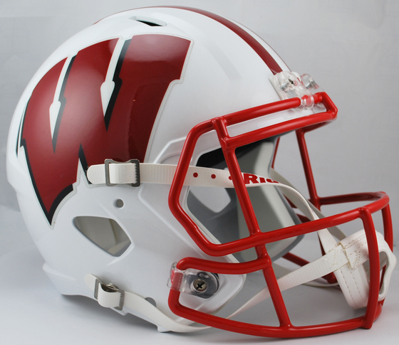 Wisconsin Badgers Speed Replica Football Helmet