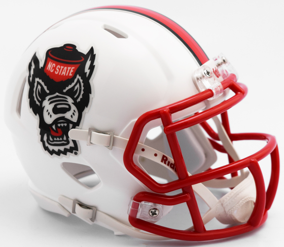 North Carolina State Wolfpack NCAA Mini Speed Football Helmet <B>2017 Tuffy</B>