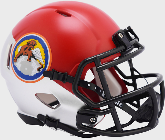 Air Force Falcons NCAA Mini Speed Football Helmet <B>Tuskegee 100th Limited Edition</B>