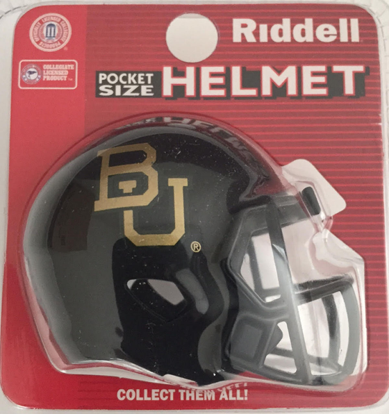 Baylor Bears Pocket Pro Riddell <B>Black</B>