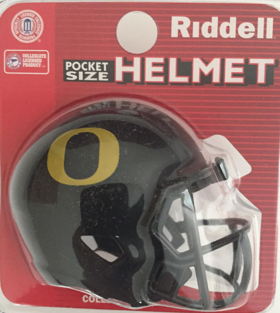 Oregon Ducks Pocket Pro Riddell <B>Black</B>