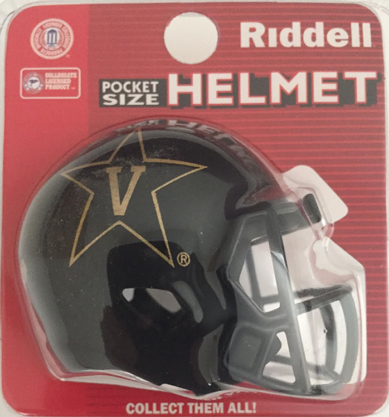 Vanderbilt Commodores Pocket Pro Riddell <B>Black</B>