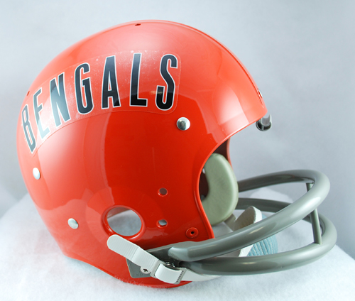 Cincinnati Bengals 1968 to 1979 TK Throwback Football Helmet