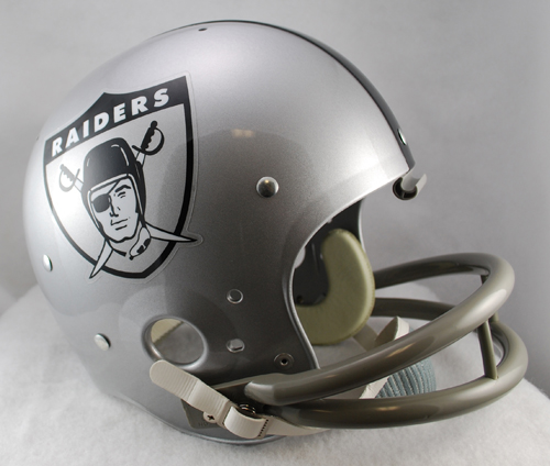 Oakland Raiders 1963 TK Throwback Football Helmet