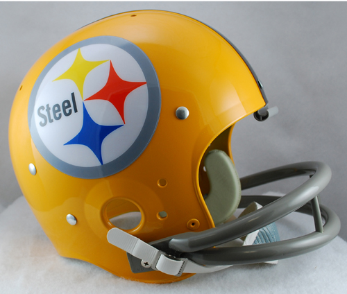 Pittsburgh Steelers 1962 TK Throwback Football Helmet