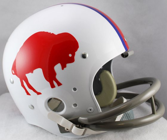 Buffalo Bills 1965 to 1973 TK Throwback Football Helmet