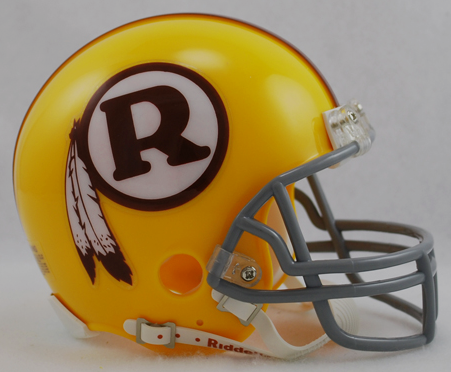 Washington Redskins 1970 to 1971 Riddell Mini Replica Throwback Helmet