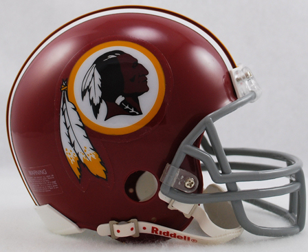 Washington Redskins 1972 to 1977 Riddell Mini Replica Throwback Helmet