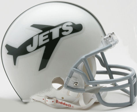 New York Jets 1963 Riddell Mini Replica Throwback Helmet