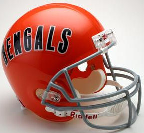 Cincinnati Bengals 1968 to 1979 Full Size Replica Throwback Helmet