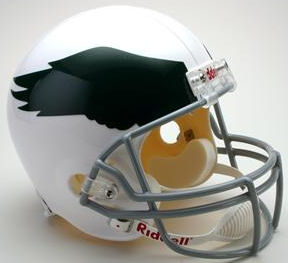 Philadelphia Eagles 1969 to 1973 Full Size Replica Throwback Helmet