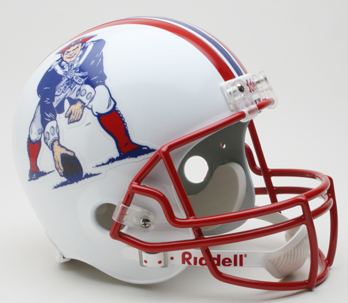 New England Patriots 1990 to 1992 Full Size Replica Throwback Helmet