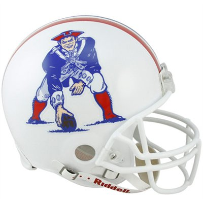 New England Patriots 1982 to 1989 Full Size Replica Throwback Helmet