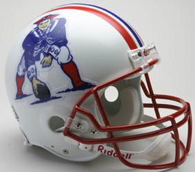 New England Patriots 1990 to 1992 Football Helmet