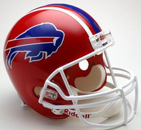 Buffalo Bills 1987 to 2001 Full Size Replica Throwback Helmet