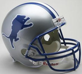 Detroit Lions 1983 to 2002 Full Size Replica Throwback Helmet