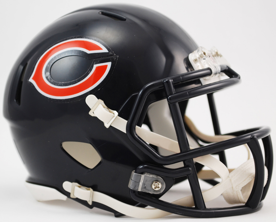 Chicago Bears NFL Mini Speed Football Helmet