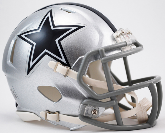 Dallas Cowboys NFL Mini Speed Football Helmet