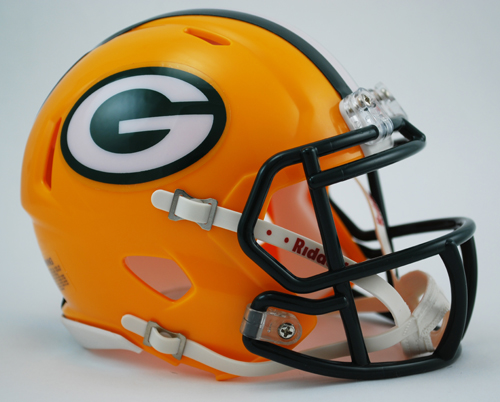 Green Bay Packers NFL Mini Speed Football Helmet