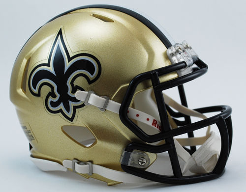 New Orleans Saints NFL Mini Speed Football Helmet