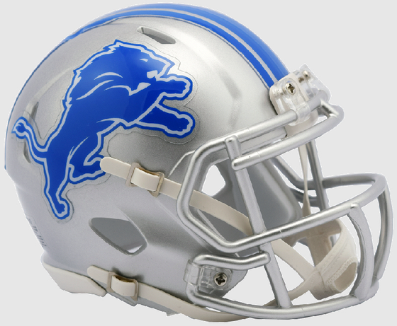 Detroit Lions NFL Mini Speed Football Helmet <B>2017</B>