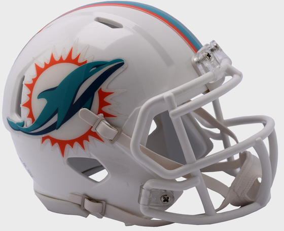 Miami Dolphins NFL Mini Speed Football Helmet