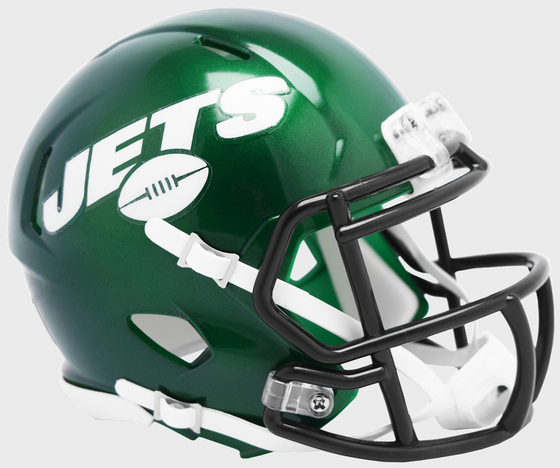 New York Jets NFL Mini Speed Football Helmet