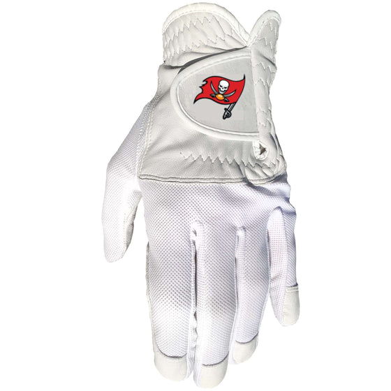 Tampa Bay Buccaneers Golf Glove - Single Fit - Cabretta Leather - 757 Sports Collectibles