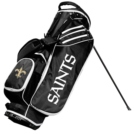 New Orleans Saints Birdie Stand Golf Bag Blk