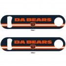 2 SIDED METAL BOTTLE OPENER -CHICAGO BEARS