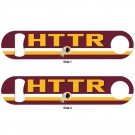 2 SIDED METAL BOTTLE OPENER - WASHINGTON REDSKINS SLOGAN