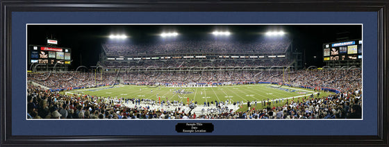 Tennessee Titans Monday Night Football Panorama Photo Print - 757 Sports Collectibles