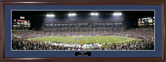 Tennessee Titans Monday Night Football Panorama Photo Print - 757 Sports Collectibles