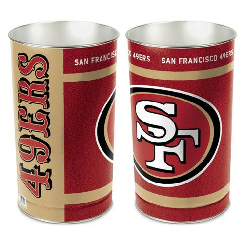 San Francisco 49ers 15" Waste Basket - 757 Sports Collectibles