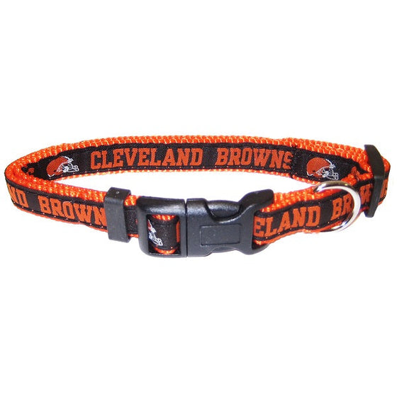 NFL Cleveland Browns Dog Collar Pets First