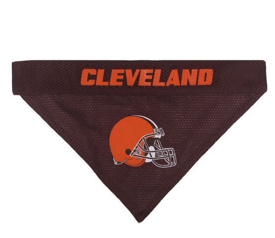 Cleveland Browns Reversible Bandana Pets First - 757 Sports Collectibles