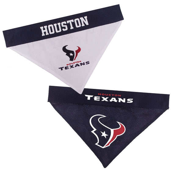 Houston Texans Reversible Bandana Pets First