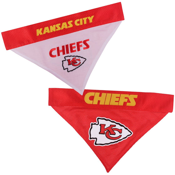 Kansas City Chiefs Reversible Bandana Pets First