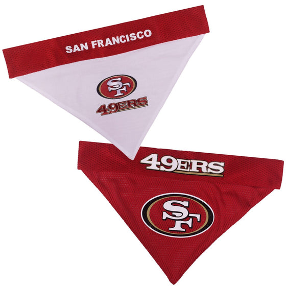 San Francisco 49ers Reversible Bandana Pets First