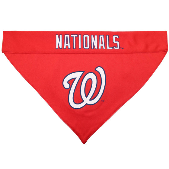 Washington Nationals REVERSIBLE Dog Bandana Pets First