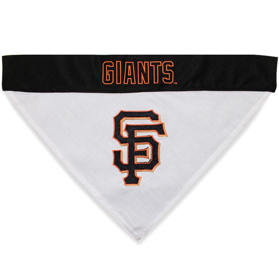 San Francisco Giants REVERSIBLE Dog Bandana Pets First - 757 Sports Collectibles