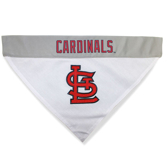 St. Louis Cardinals REVERSIBLE Dog Bandana Pets First - 757 Sports Collectibles