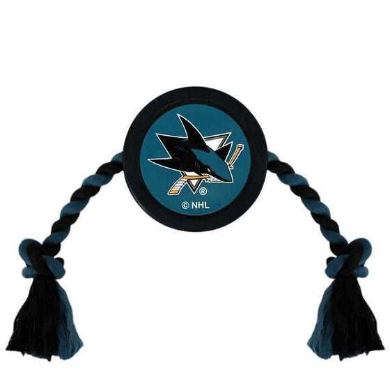 NHL San Jose Sharks Hockey Puck Toy Pets First