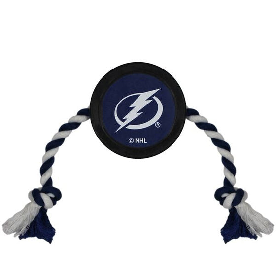 NHL Tampa Bay Lightning Hockey Puck Toy Pets First