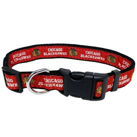 Chicago Blackhawks Dog Collar Pets First