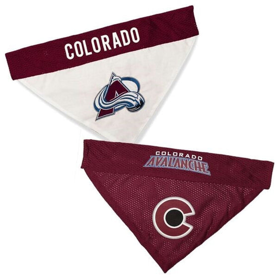 Colorado Avalanche Reversible Bandana Pets First