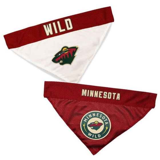 Minnesota Wild Reversible Bandana Pets First