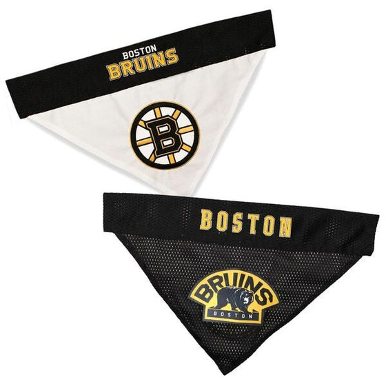Boston Bruins Reversible Bandana Pets First